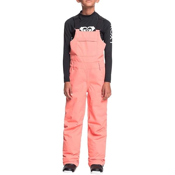 Amazon.com: Roxy Girl's Non Stop Bib Pants (Big Kids) Dawn Pink XL